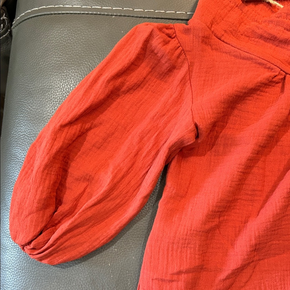 Na pa ani Girls Orange Dress, size 4Y, NWT - Picture 4 of 5